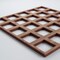 Ekena Millwork Small Manchester Decorative Fretwork Wood Wall Panels, Walnut, 11 3/8"W x 11 3/8"H x 3/8"T WALW12X12X0375MNCWA - alternate 2